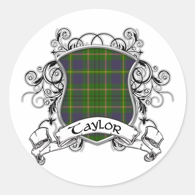 Adesivo Taylor Tartan Shield (Frente)
