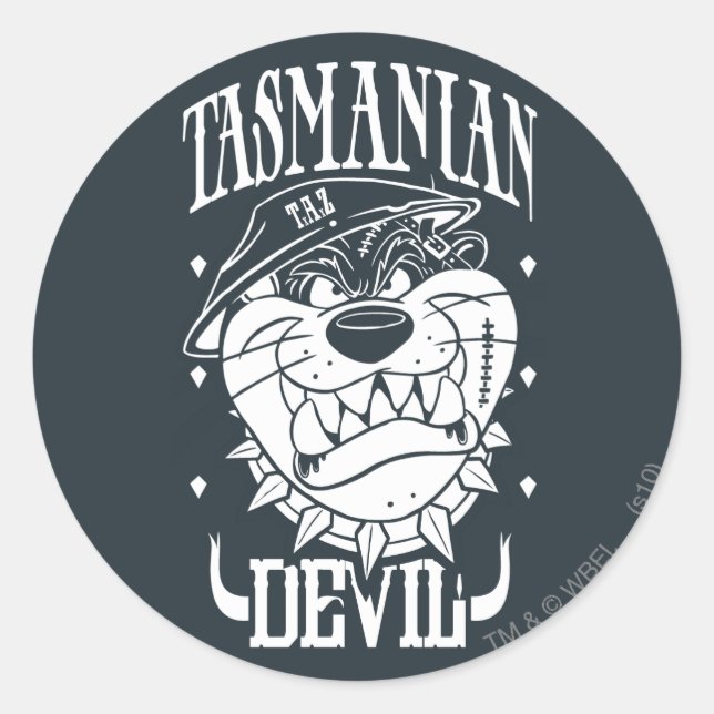 Adesivo TAZ™ - Rebelde (Frente)