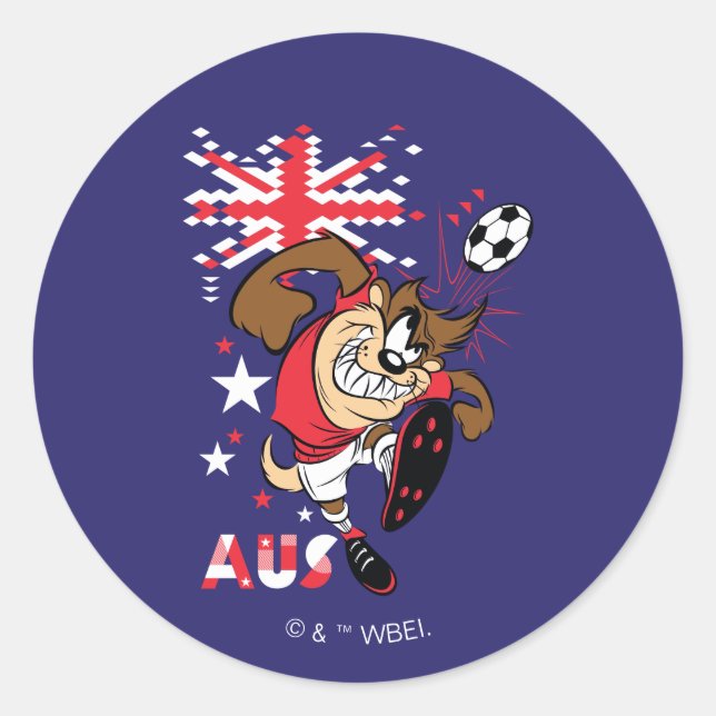 Adesivo TAZ™ Team Australia Soccer Graphic (Frente)