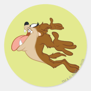 Adesivo TAZ™ voando pelo ar