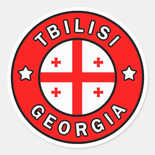 Adesivo Tbilisi Georgia (Frente)