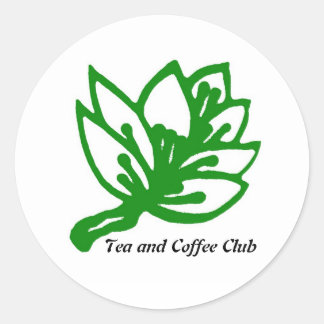 Adesivo Tea&Coffee_GREEN_2, Tea e Coffee Club