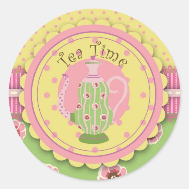 Adesivo Tea Service Sticker (Frente)