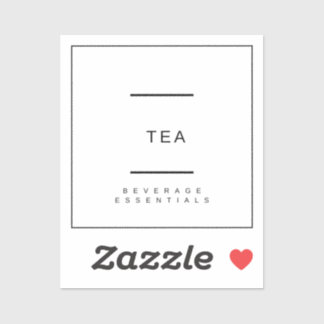 Adesivo Tea Sticker