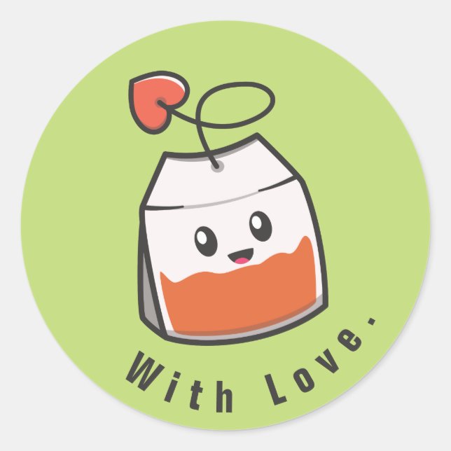 Adesivo Teabag Verde (Frente)