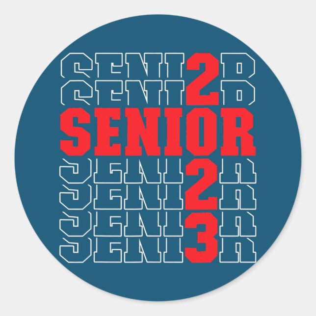 Adesivo Teacher Graduation CLASS OF 2023  (Frente)