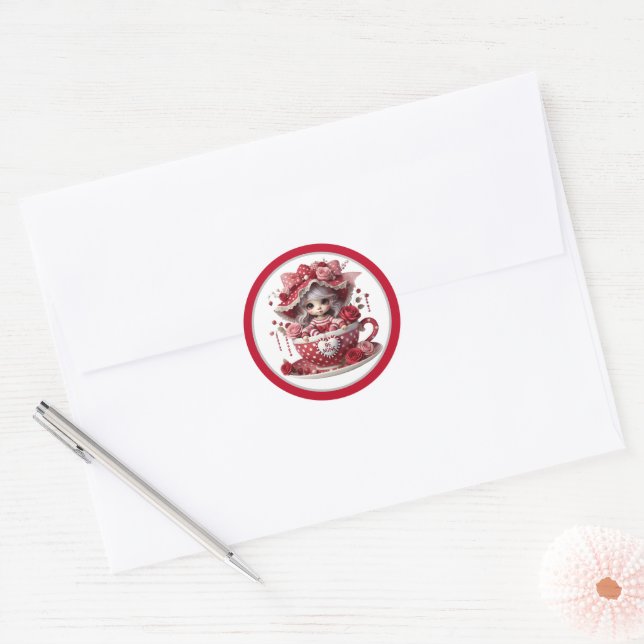 Adesivo Teacup Cutie (Envelope)