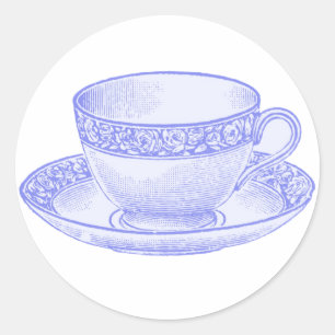 Adesivo Teacup roxo