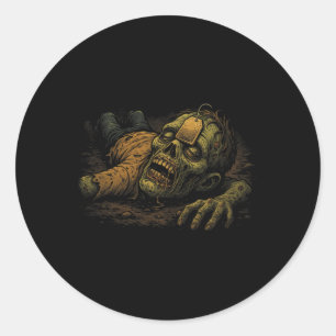 Adesivo Teag Npc Zumbi - Meme de Halloween Divertido de Ch