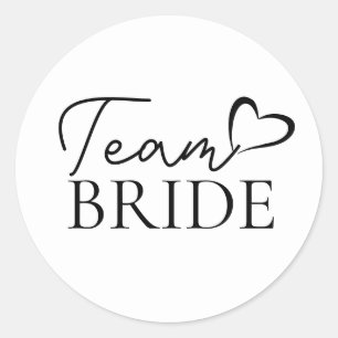 Adesivo Team Bride Sticker - Favor de Festa de solteira Di