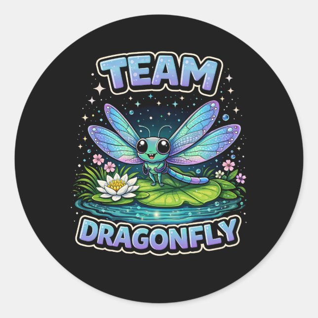 Adesivo Team Dragonfly (Frente)