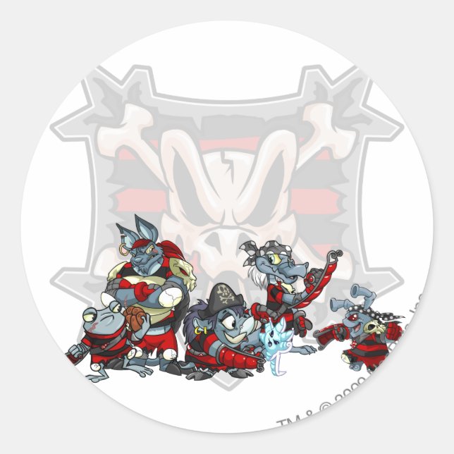 Adesivo Team Krawk Island Group (Frente)