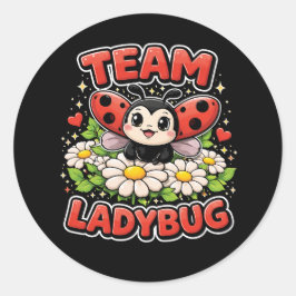 Adesivo Team Ladybug