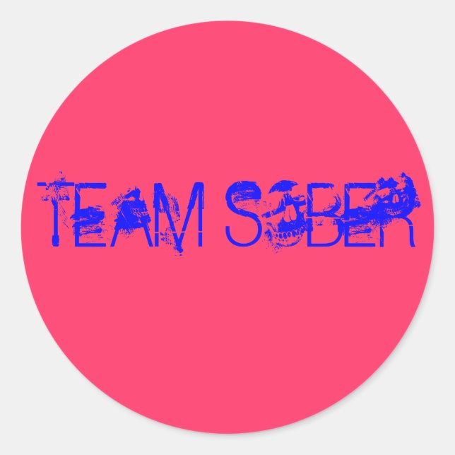 ADESIVO TEAM SOBER (Frente)