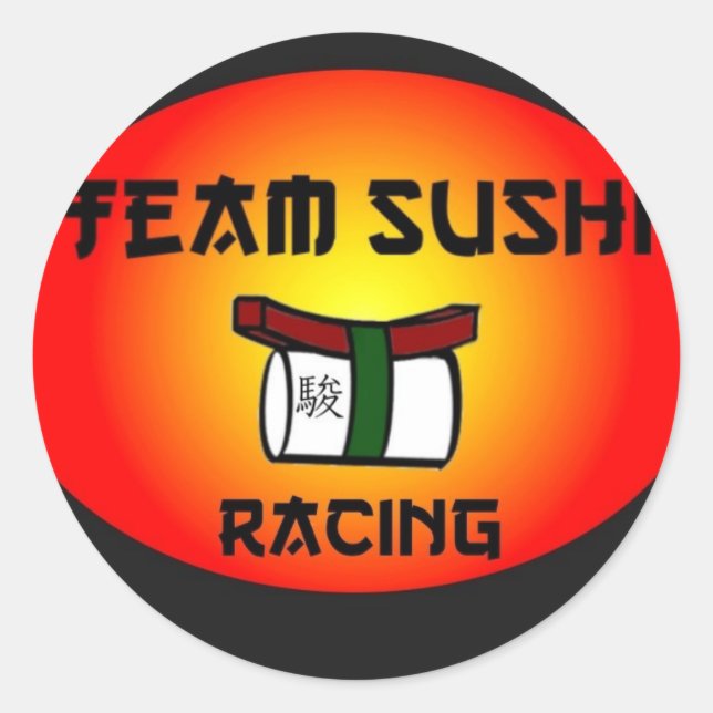 Adesivo Team Sushi Racing (Frente)