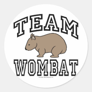 Adesivo Team Wombat