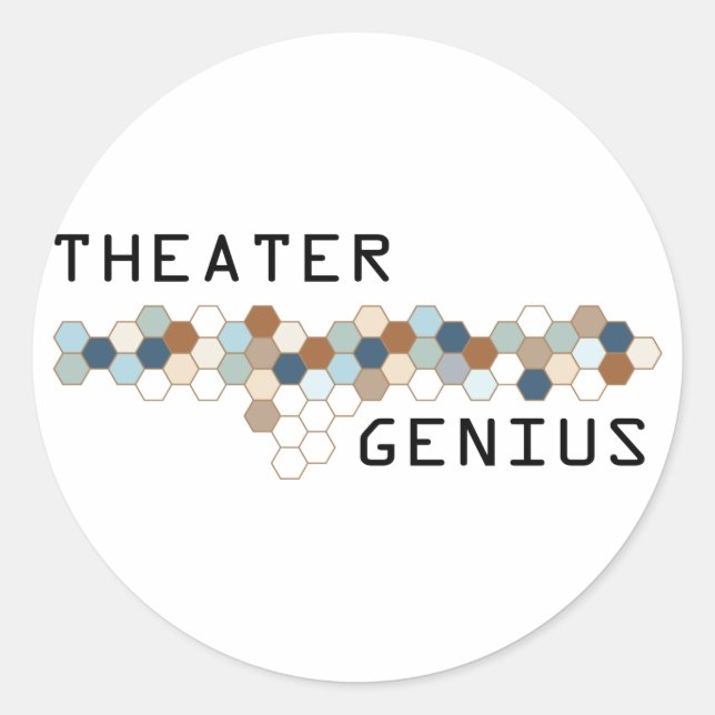 Adesivo Teatro Genius (Frente)