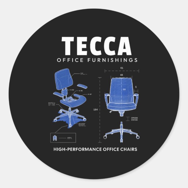 Adesivo Tecca Office Furnishings - High Performance Office (Frente)