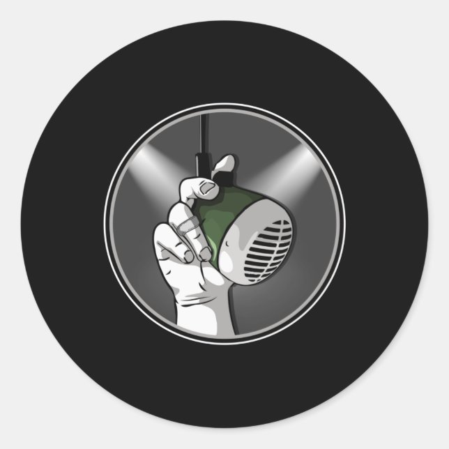 Adesivo Techno Music DJ Rave Eletro Trance Gift Idea (Frente)
