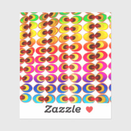 Adesivo Tecido psicodélico