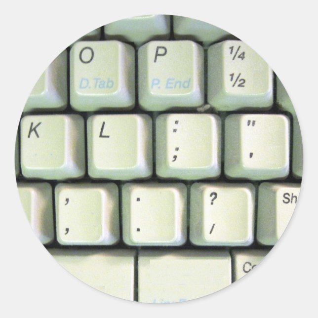 Adesivo Teclado de Máquina (Frente)