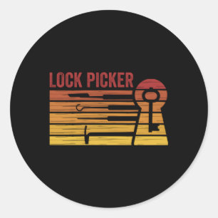 Adesivo Teclas Keyhole de Lockpicker Lockpicking