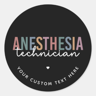 Adesivo Técnica De Anestesia Personalizada