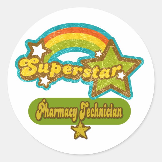 Adesivo Técnico de Farmácia Superstar (Frente)