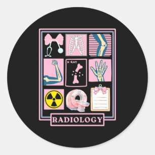 Adesivo Técnico de Rad de Raio X Radiologia Apreciação da
