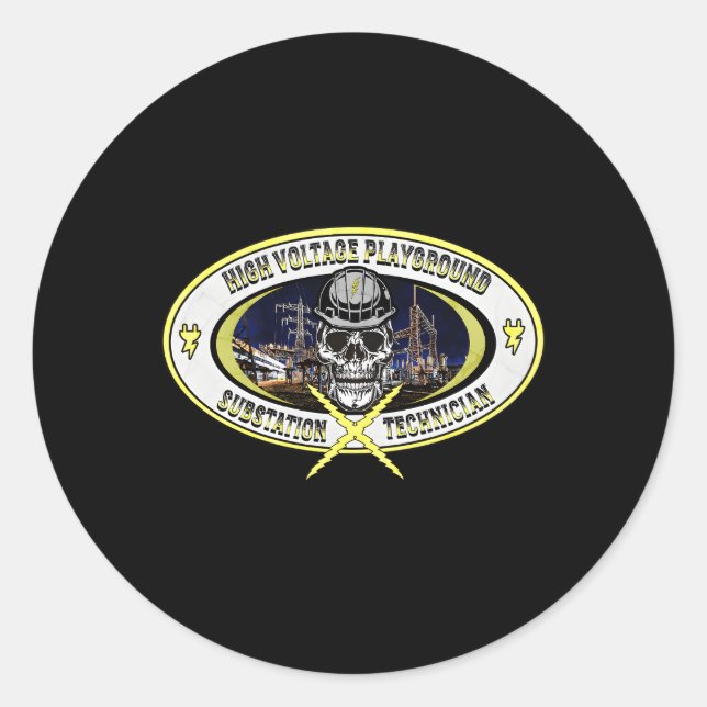 Adesivo Técnico de Subestação (Frente)