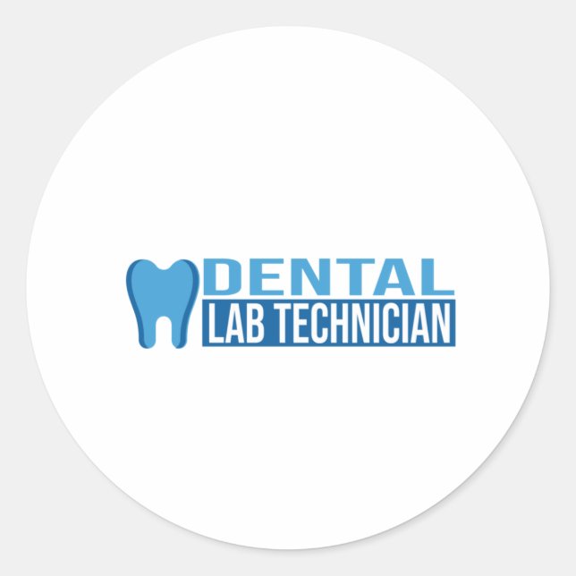 Adesivo Técnico Dentist Dental Lab (Frente)