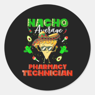 Adesivo Técnico Farmático Médio Nacho Mexicano