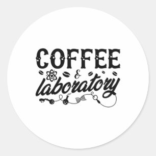 Adesivo Técnico técnico do Coffee & Laboratory Lab Tech