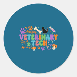 Adesivo Técnico Veterinário - Vet Tech Apreciação Veteriná