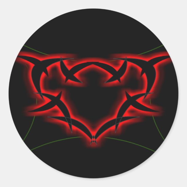Adesivo Tecno Heart Sticker (Frente)
