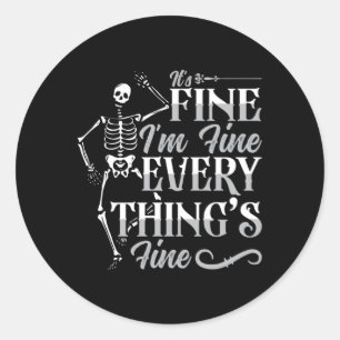 Adesivo Tecnologia da Radiologia Está tudo bem, sou um óti