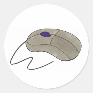 Adesivo Tecnologia de mouse para computador com tecnologia
