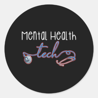 Adesivo Tecnologia de Saúde Mental Masculina Profissional 