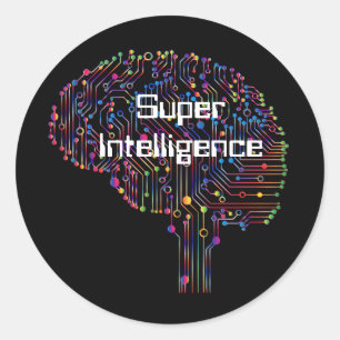 Adesivo Tecnologia de Super Inteligência