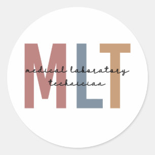 Adesivo Tecnologia Médica do Laboratório Médico MLT