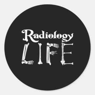 Adesivo Tecnologia Radiológica Tech Radiology Life Xray
