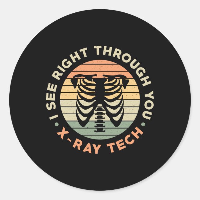 Adesivo Tecnologia Radiológica Veja Através De Sua Tecnolo (Frente)