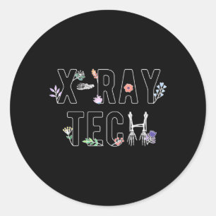 Adesivo Tecnologia X-Ray Tech Flores X-Ray da Xray Tech