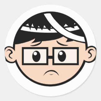 Adesivo Ted é Triste