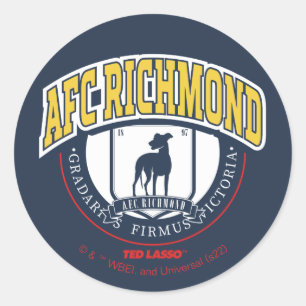 Adesivo Ted Lasso AFC Richmond Athletic Circle Badge