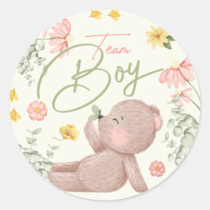Adesivo Teddy Bear Gênero Reveje Stickers Team Boy