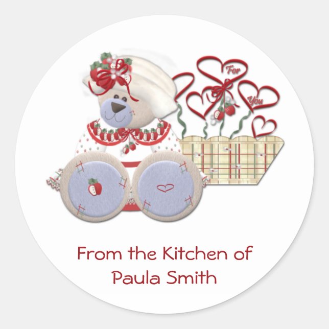 Adesivo Teddy Bear Gift Stickers (Frente)