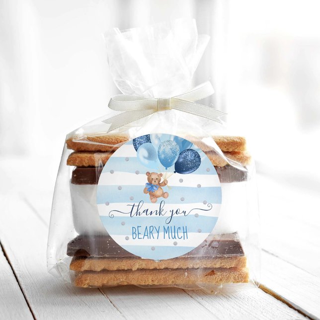 Adesivo Teddy Bear Obrigado Favor (Criador carregado)