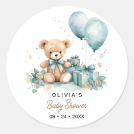 Adesivo Teddy Bear Podemos Ampliar Chá de fraldas De Esper