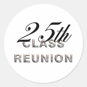 Adesivo TEE a 25a reunião de classe